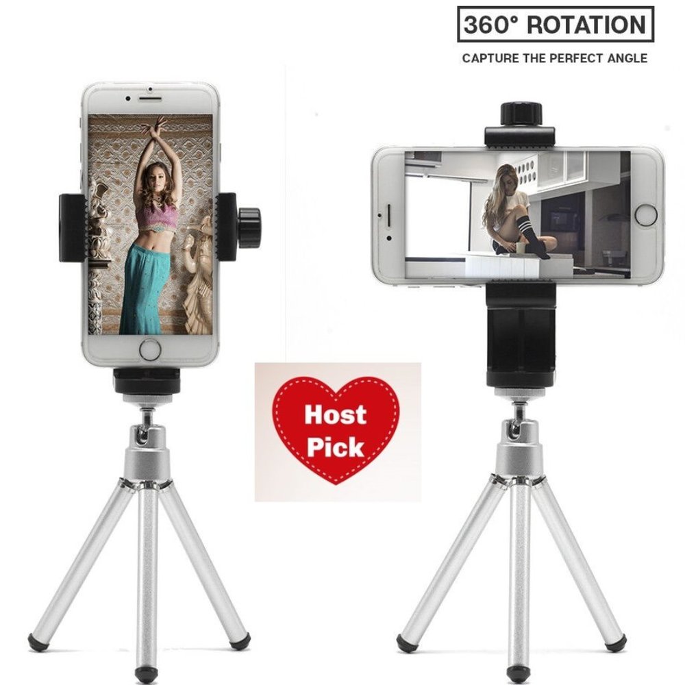 Cell Phone Holder Mounting Adapter for Tripods or Stands - Posh Show Accessory